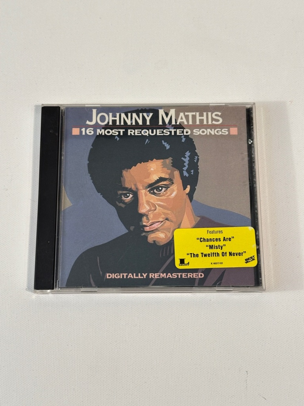JOHNNY MATHIS - 16 MOST REQUESTED SONGS - 1986 CD